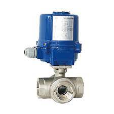 Electric Three Way Ball Valve